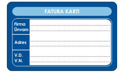 Fatura Kartı