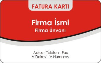 fatura kartı